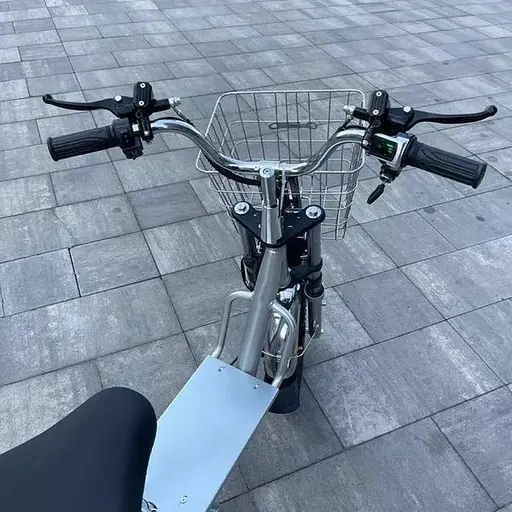 Электровелосипед E-scooter V2 двухместный 20 дюймов 450W 60V 16Ah + PASS-система - фото 6