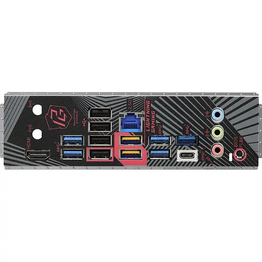 Материнская плата ASRock B650 PG Lightning (AM5/B650, 4xDDR5, 2xPCIex16, HDMI, 4xSATAIII, 3xM.2, 2.5GLan, 7.1ch, ATX) - фото 4
