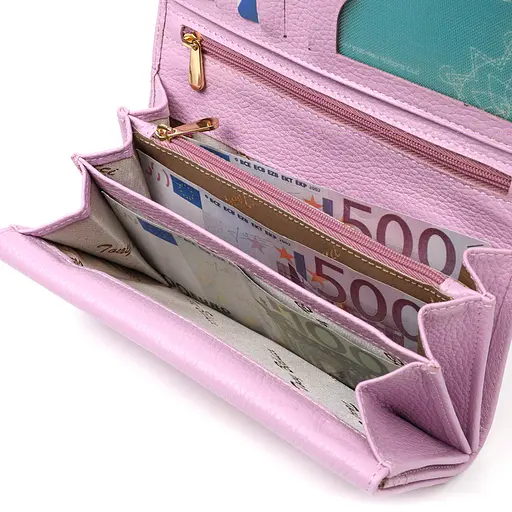 Кожаный женский кошелек Tony Bellucci 18.5х10х3.5 см acs0026970 - фото 6