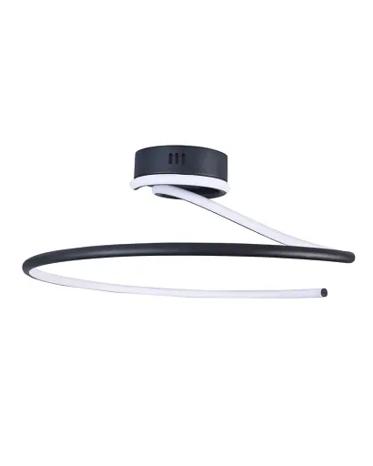 Люстра Goldlux 335722 Diuna LED 1x34W 4000K 4880Lm IP20 чорна - фото 1