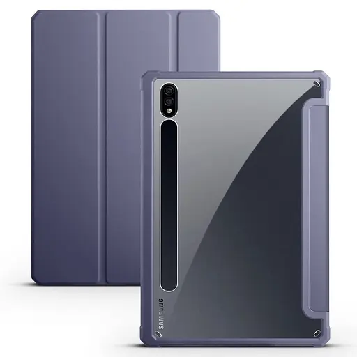 Чохол TPUCristal SlimTPU Spen holder Samsung Galaxy Tab S9/S9 Fe Фіолетовий - фото 4