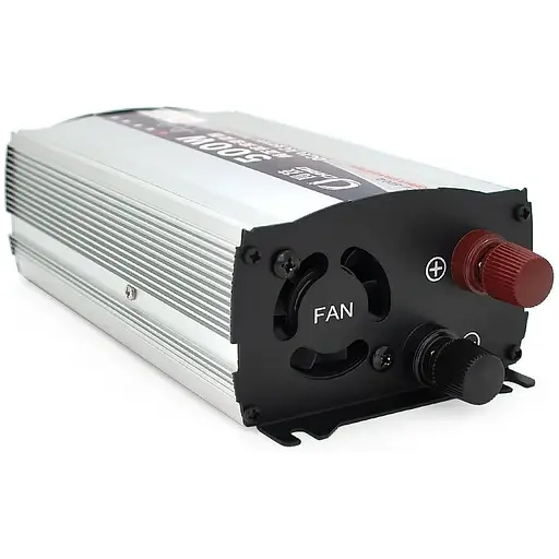 Инвертор напряжения Voltronic CJ-500Q (DC:250W), 12/220V с апроксимированной синусоидой, 1 универсальная розетка, крокодилы, BOX - фото 2