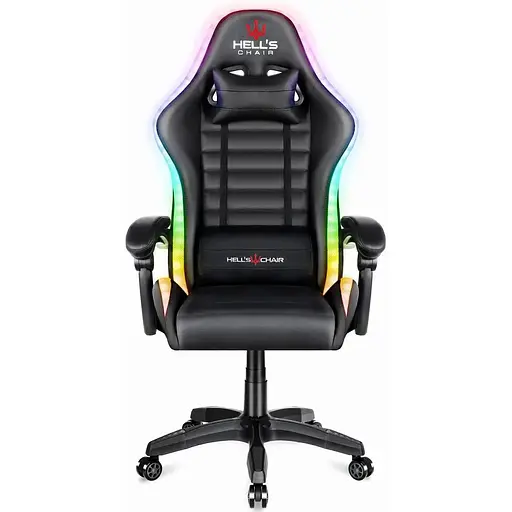 Компьютерное кресло Hell's HC-1003 Led RGB Black - фото 2