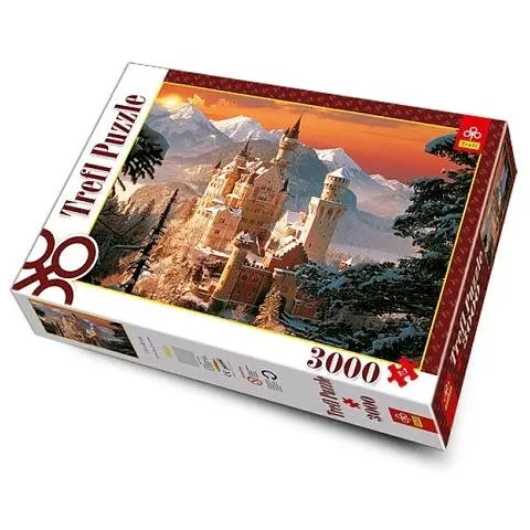 Пазл Trefl Зимовий замок Нойшванштайн Німеччина 3000 ел. (33025)
