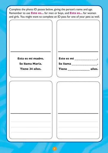 Easy Learning. Spanish Ages 7-9 - фото 4