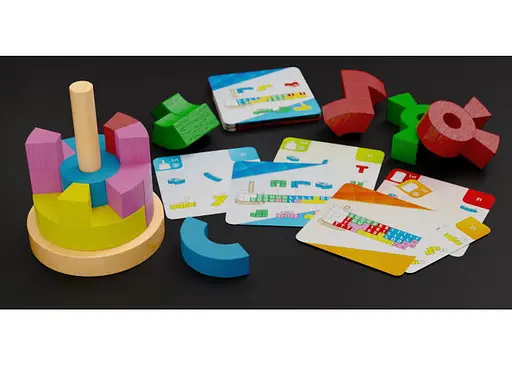 Настольная игра Gigamic Катамино Башня (Katamino Tower) (ВР_КАТТ) - фото 8