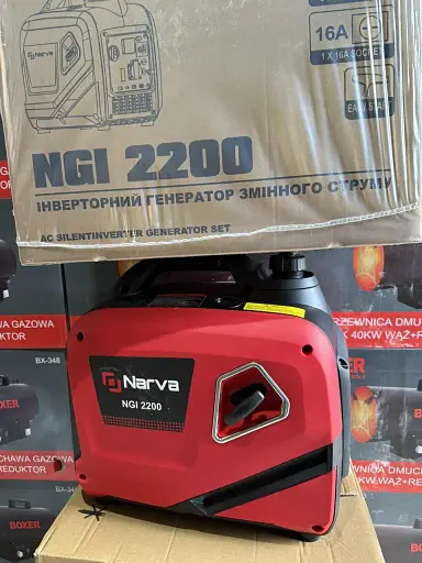 Інверторний бензиновий генератор Narva NGI-2200 (2.0/2.2 кВт) з Дисплеєм - фото 3