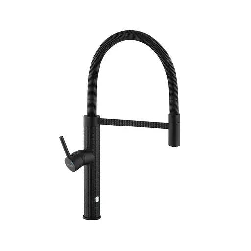 Змішувач для кухні Kroner KRP Ersel - SCH03999 Чорний матовий - фото 4