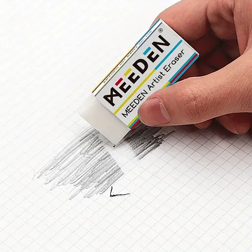 Гумка для стирання художня 65x25x10 мм - фото 2