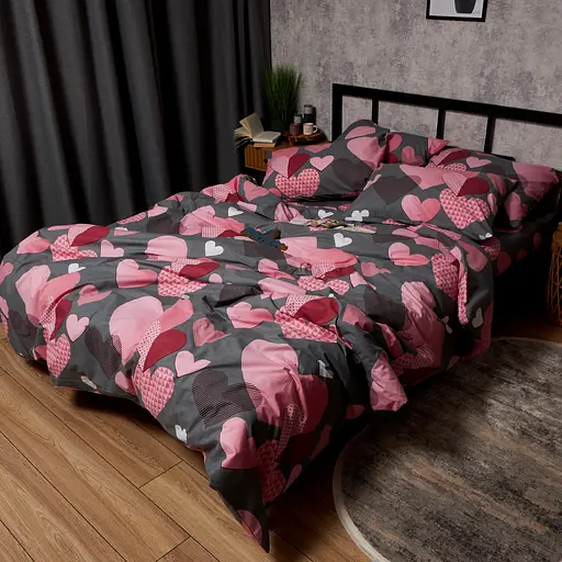 Комплект постельного белья Moon&Star Детский 110x140 см наволочки 2x40x60 см Blush Love Бязь Gold Люкс - фото 5