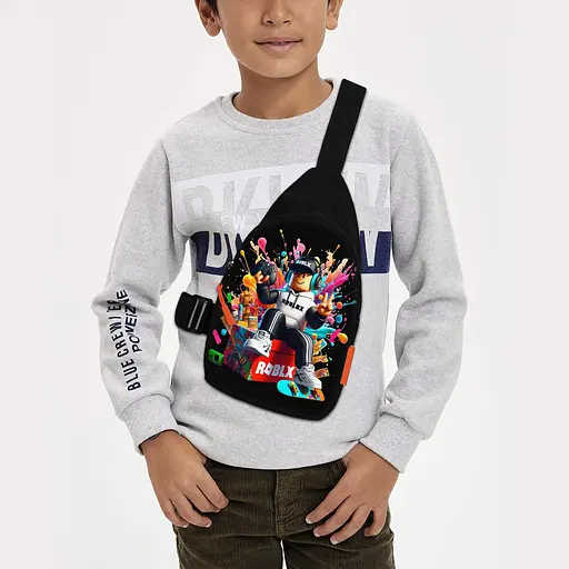 Сумка через плече дитяча Roblox 29х17 см сумка слінг для хлопчика (01985)