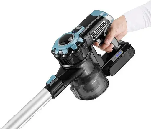 Вертикальный+ручной пылесос 2 в 1 First FA-5541-4-BL - фото 6