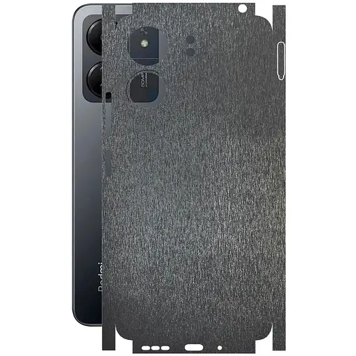 Захисна плівка StatusSKIN для Xiaomi Poco C65 Корпус Вініл Метал чорний - фото 1