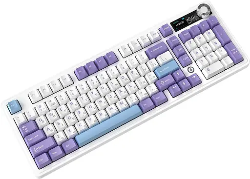 Клавиатура Ajazz AK980 V2 Gift Switch V2 Purple White Blue (AK980-V2-G-PWB) - фото 4