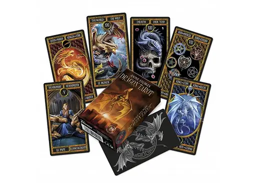 Карты Таро Fournier Дракон (Dragon Tarot by Anne Stokes) (ВР_КТД) - фото 5