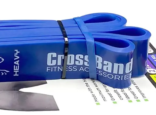 Еспандер-петля PowerPlay 4115 Power Band (гумка для фітнесу і кроссфіту) Синя (20-45kg) (PP_4115_Blue_(20-45kg)) - фото 6