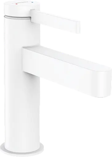 Смеситель для раковины Hansgrohe Finoris 76010700 белый матовый - фото 1