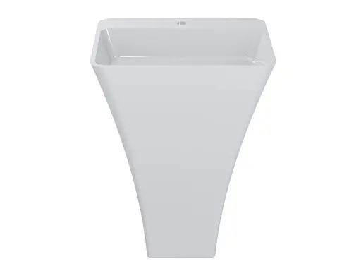 Умивальник Miraggio Sun глянсовий 0002390, Білий - фото 7