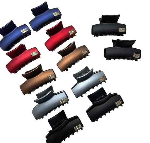 Набір затискачів для волосся перламутр на планшетці. - фото 1