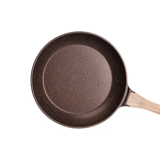 Набор универсальных сковородок ⌀ 20/24/28 см MGC алюминиевый с антипригарным покрытием 1,2/2/3 л. - фото 6