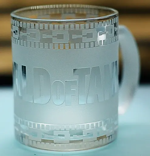 Скляна чашка для чаю  320 мл з гравіюванням Ворлд оф Танкс World of Tanks подарунок для танкіста WOT - фото 2