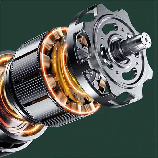 Автомобильный аккумуляторный пылесос Vacuum Cleaner HL-107 с насадками - фото 6