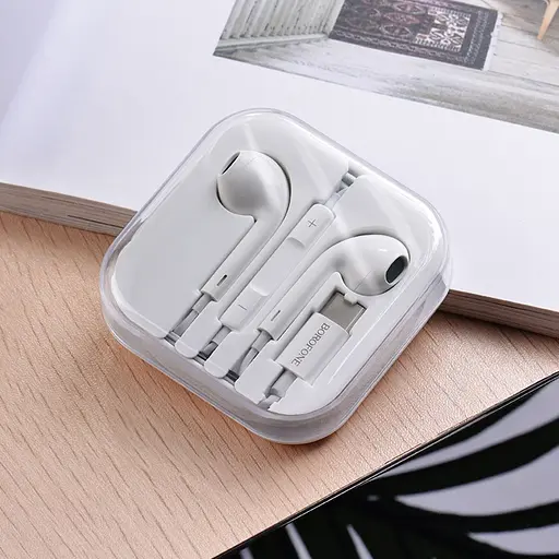 Навушники вкладиші Borofone BM27 Type-C білий - фото 2