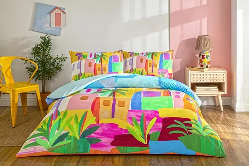 Постельное белье Lyona Mavi Ранфорс Tac pbe0051206 - фото 1