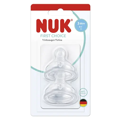 Соска Nuk First Choice силикон М от 3 мес. 2 шт. (3954276) - фото 3