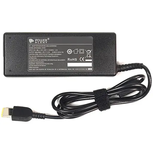 Блок живлення для ноутбуків PowerPlant IBM/LENOVO 220V, 20V 90W 4.5A (Special)
