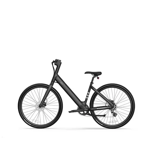 Електровелосипед OKAI EB60 чорний 28', 350(550)W, 9,6Ah, 61. 2km, 25km\h, NFC, App, 23kg - фото 2