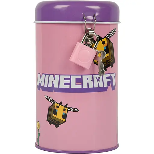 Скарбничка кругла Yes Minecraft Spring 13х7,6 см металева (708575)