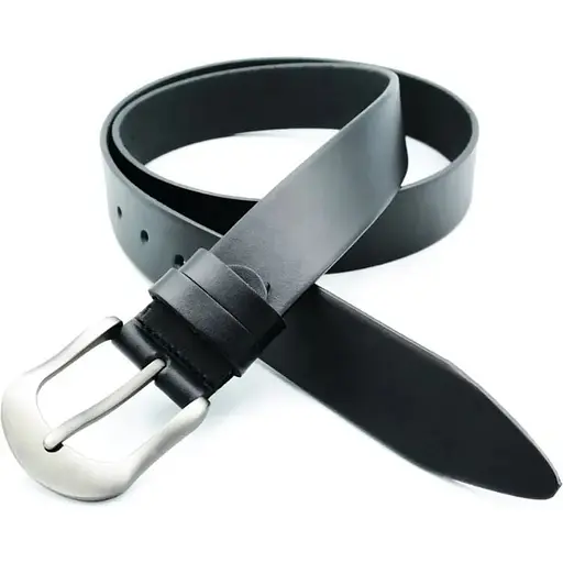 Ремінь шкіряний Weatro жіночий 3,3х105-125 см acs0027197 - фото 1