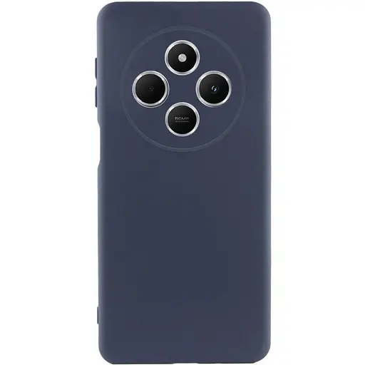 Чохол Getman TPU Liquid Silk Full Camera для Xiaomi Redmi 14C/Poco C75 Синій/Midnight Blue