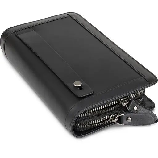 Чоловіча шкіряна борсетка Vintage  21,5х12х4 см acs0018173 - фото 2