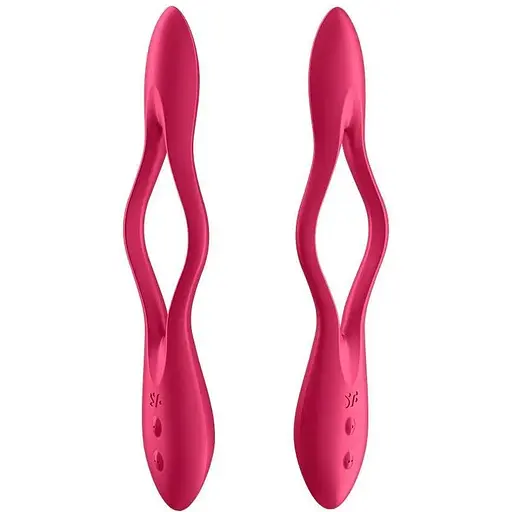 Універсальний гнучкий вібратор для пар Satisfyer Elastic Joy Red - фото 3