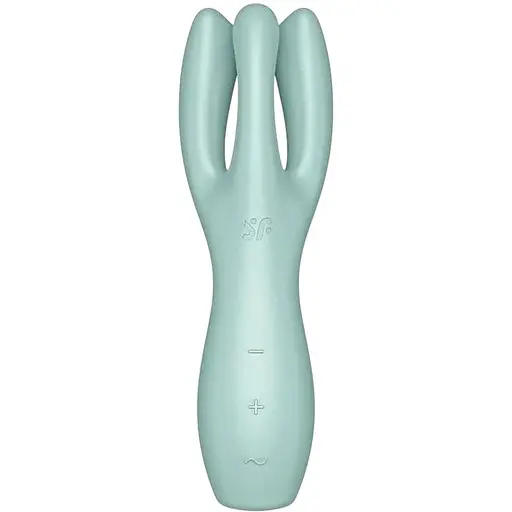 Кліторальний вібратор Satisfyer Threesome 3 із трьома "пальчиками"
