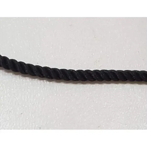 Ювелирный шнурок из текстиля Малина с серебряными вставками. 336/Р 40 65 - фото 4