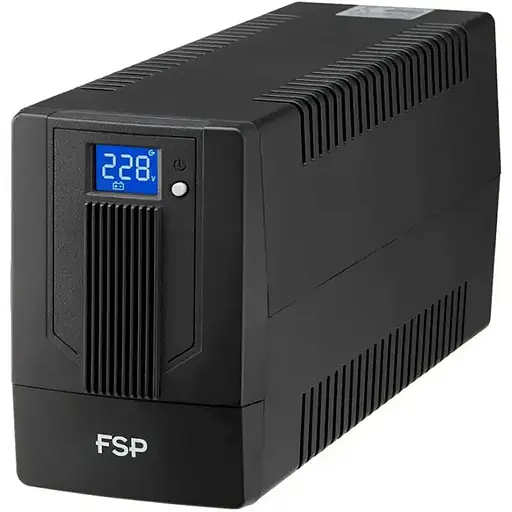ИБП FSP iFP-800, 800ВА/480Вт, LCD, Schukox2. 230V/50Hz, USB, Black - фото 2