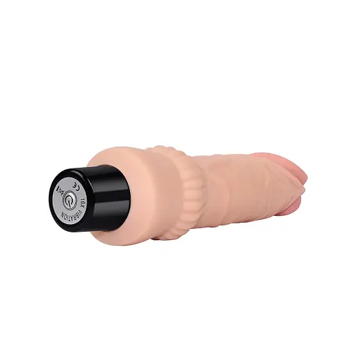 Реалистичный вибратор Lovetoy Real Softee 19.3 см телесный - фото 8