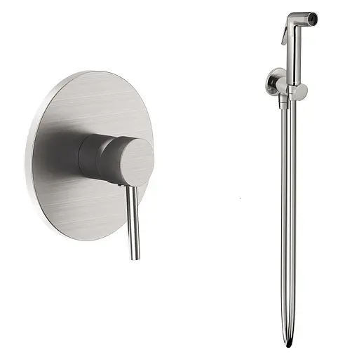 Гігієнічний набір прихованого монтажу Volle Cruze матовий нікель SET20240410 - фото 1