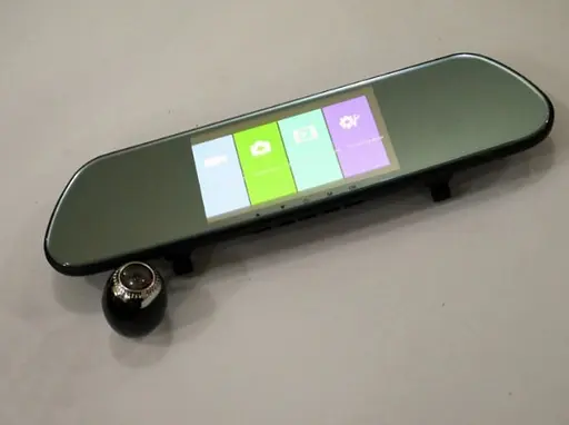 Зеркало авторегистратор DVR V9TP Full HD 5 дюймов 3 камеры - фото 9