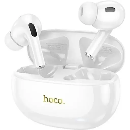 Навушники бездротові Hoco EW60 Plus Norman true wireless ANC BT headset білі
