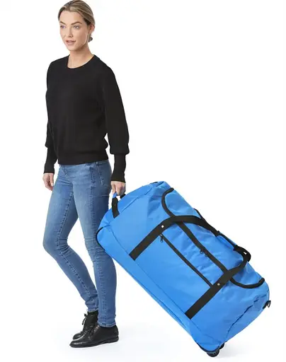 Сумка дорожная TravelZ Wheelbag 100 Blue на колесах (927753) - фото 4