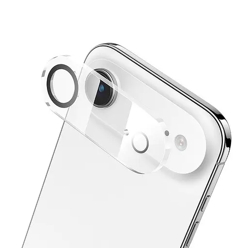 Защитное стекло для камеры iPhone 17 Air HOCO 3D 3D night - фото 3