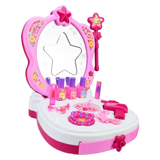 Дитячий туалетний столик Bambi 661-125 світло, звук, паличка, фен, гребінець - фото 1