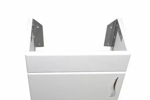 Тумба навісна ПіК Сіметрі ліва + раковина Cersanit Como 40 см Білий 30412 - фото 3