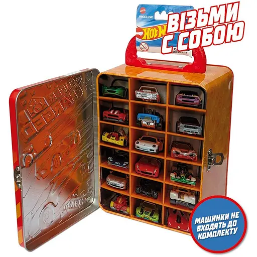 Контейнер для 18 машинок Hot Wheels (HWCC2-24R) - фото 3