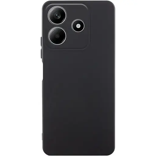 Чехол Lakshmi Silicone Cover Full Camera (AA) для Xiaomi Redmi Note 14 5G Черный / Black