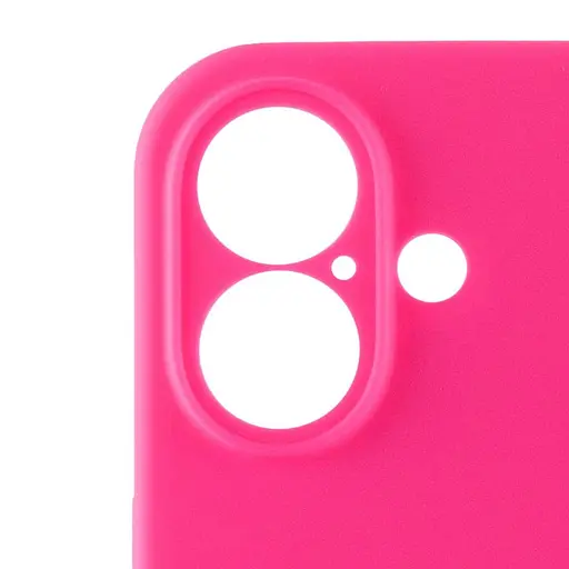 Чохол Silicone Case Full Camera Protective (AA) для Apple iPhone 16 Plus (6.7) Рожевий / Barbie pink - фото 4